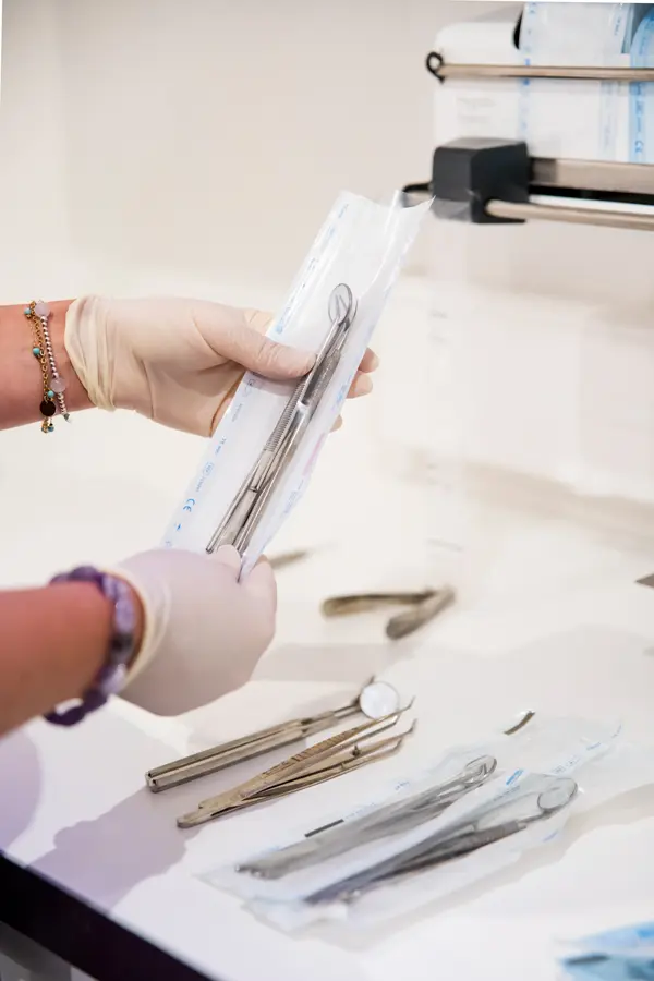 Image stérilisation au cabinet Dentisterie Pédiatrique à Bordeaux Ornano