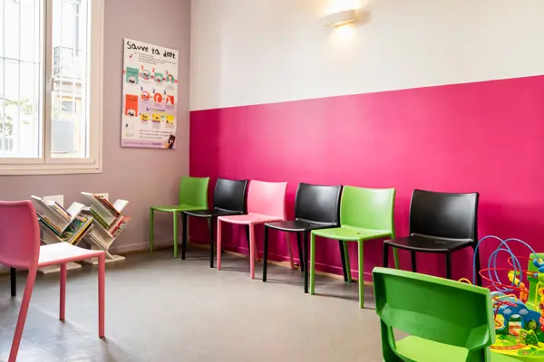 Accueil au cabinet Dentisterie Pédiatrique à Bordeaux Ornano