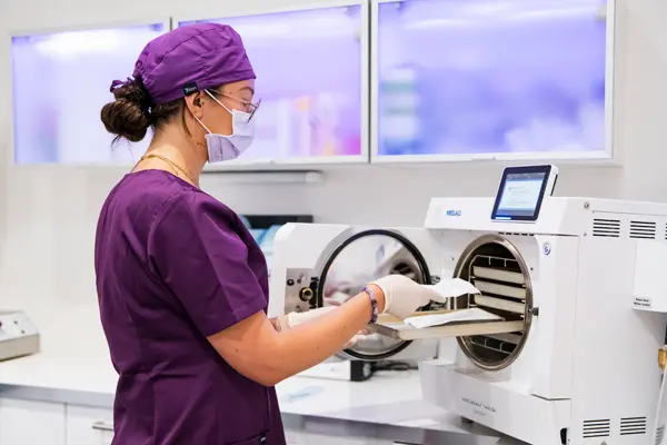 Image stérilisation au cabinet Dentisterie Pédiatrique à Bordeaux Ornano